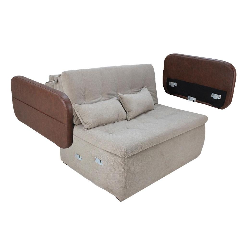 Sofá Cama 2 Lugares casal 1,30 mts Pompeia Sissy Matrix — imagen 4