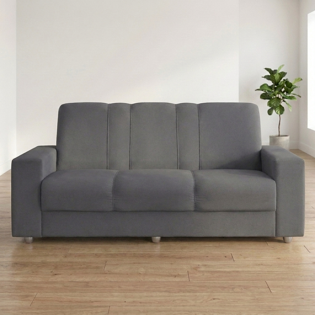 Sofá Roma 3 lugares Suede - Sofá Casa — imagen 2