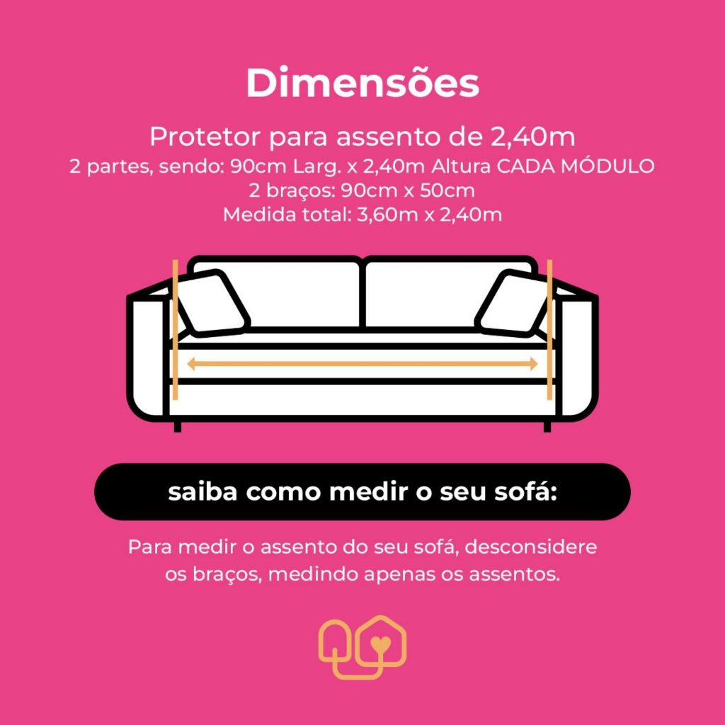 Protetor Capa De Sofá Impermeável 1,80m x 2,40m Matelado Para Sofá Retrátil Black Friday — imagen 7