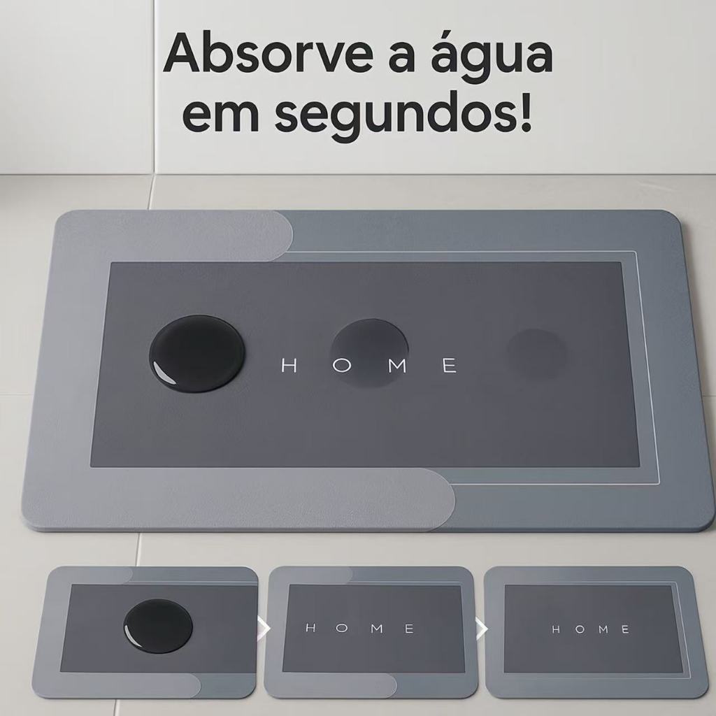 kit Tapete para Banheiro de Secagem Rápida e Super Absorvente Ideal para Chuveiro Cozinha e Varanda — imagen 5