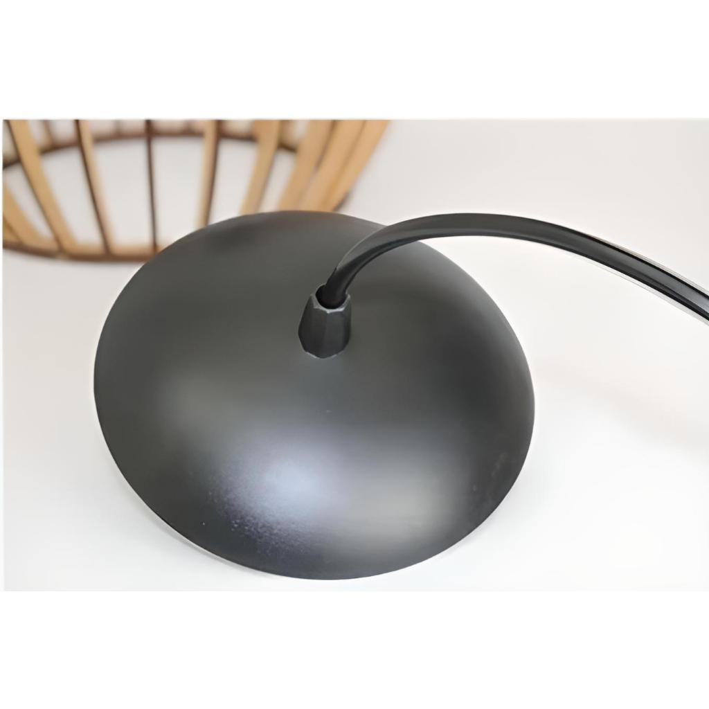 Kit 3 Luminária Pendentes Oriental Para Sala Cozinha Escritório Bivolt Cor Marrom - 3tm — imagen 7