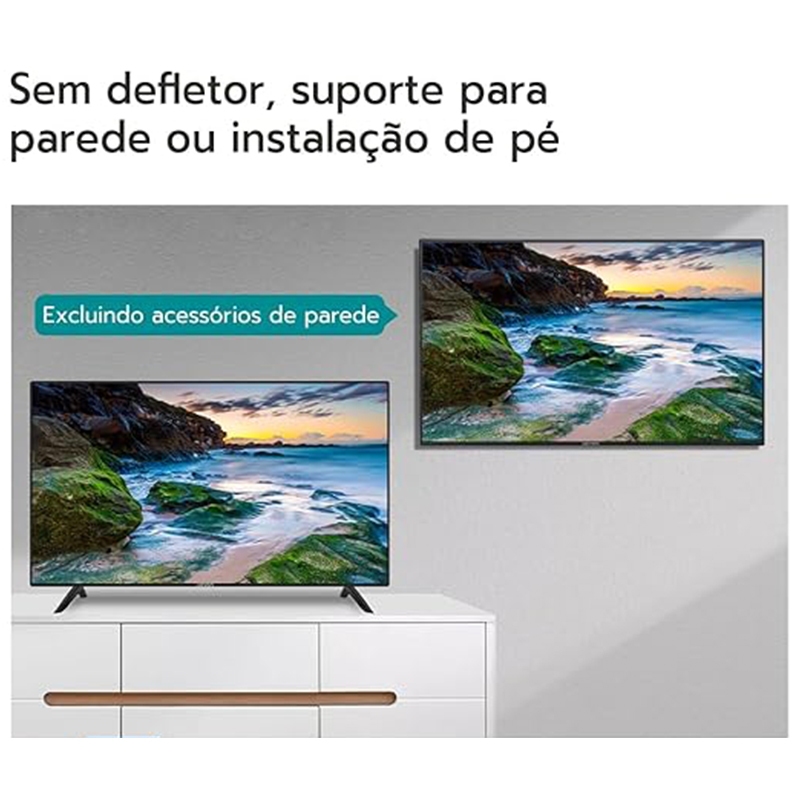Smart TV 24/32 polegadas LED HD Wi-Fi TV 60Hz 32wdsnbx 100/240v Android 14 — imagen 6