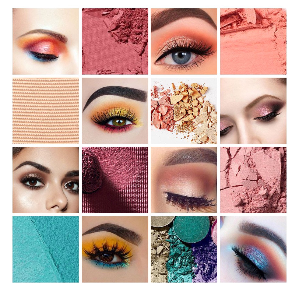 Conjunto Essential De Maquiagem Para Olhos Popfeel - Paleta De 40 Cores Matte E Shimmer, Máscara, Lápis E Pincel — imagen 6