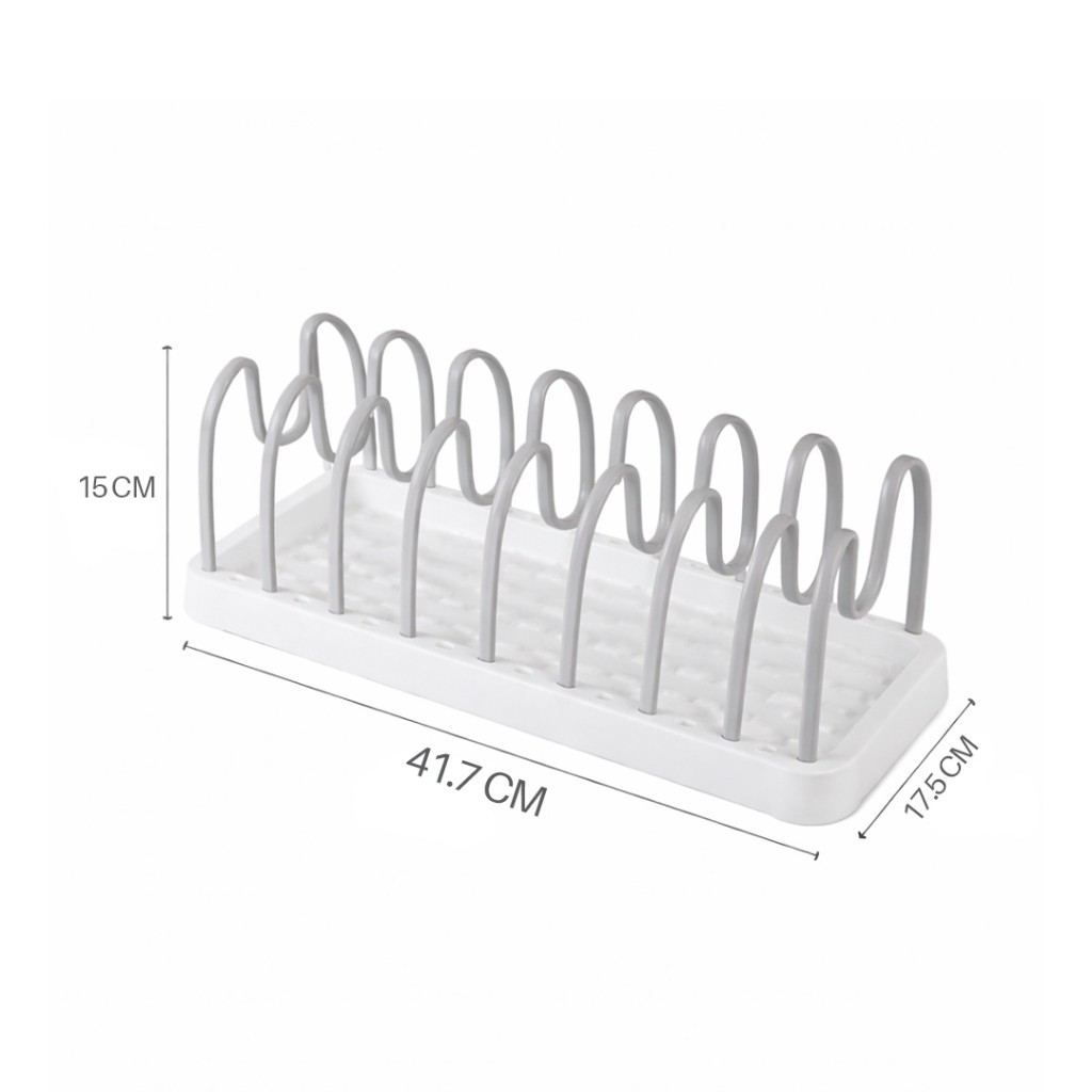 Porta Tampas de Panela Organizador Vertical para Bancada e Armário — imagen 3