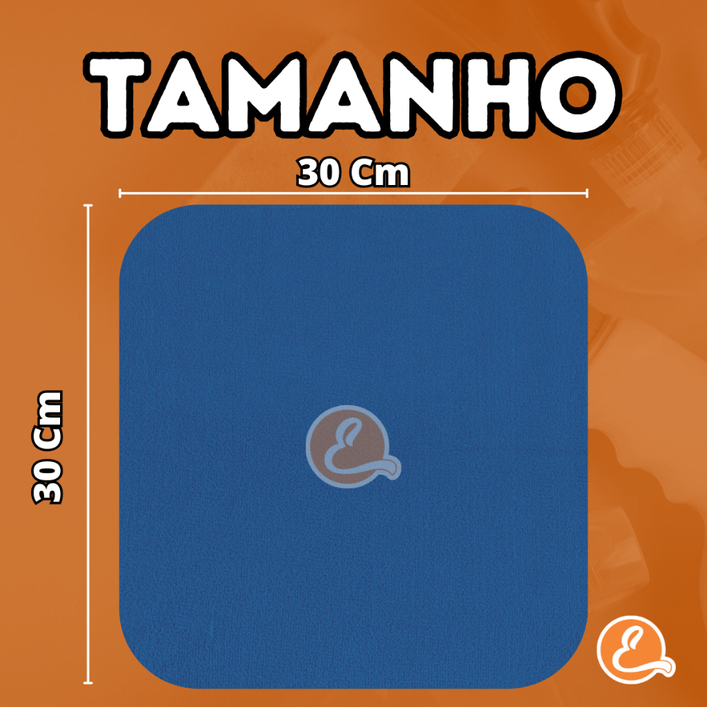 Kit c/ 10 Panos de Microfibra para limpeza multiuso 30x30 Toalha Alta ABsorção — imagen 3