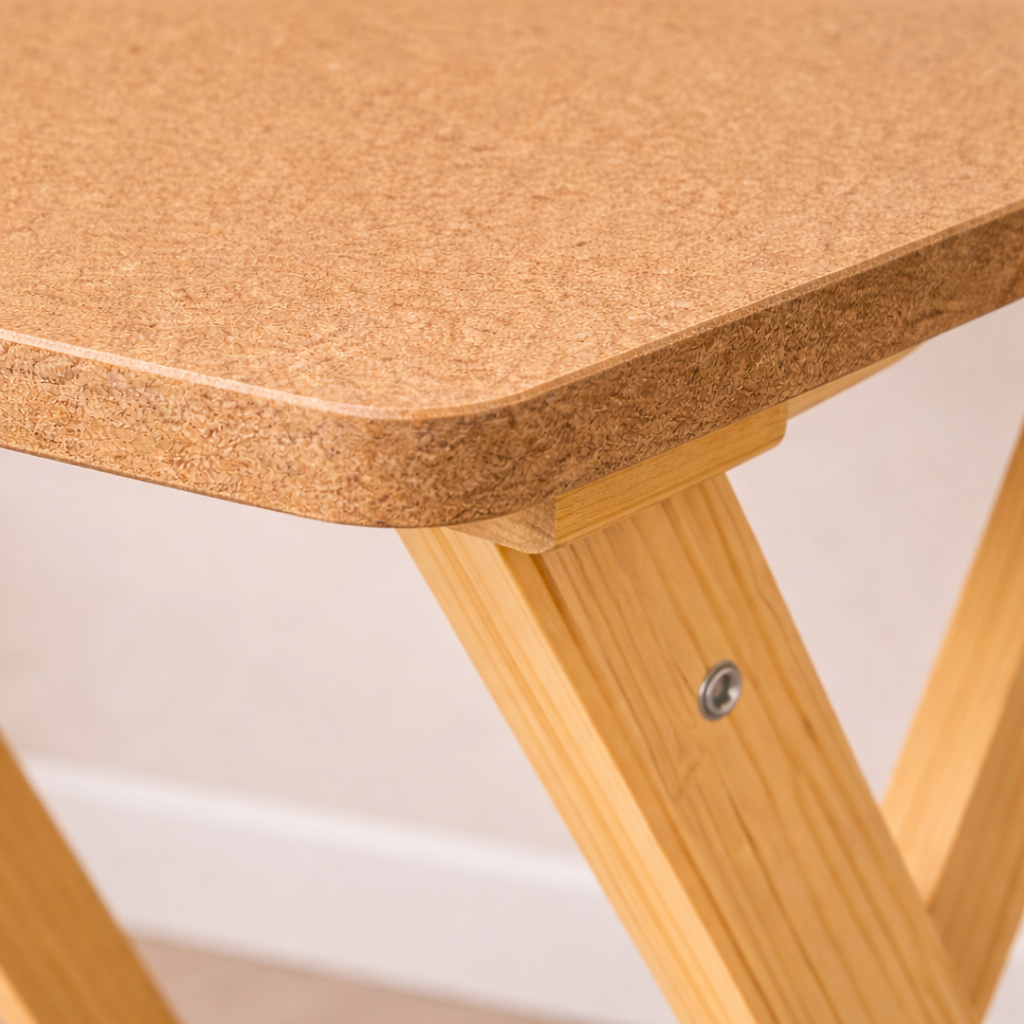 Mesa Redonda MDF Compacta – Perfeita para Kitnet e Espaços Pequenos — imagen 2