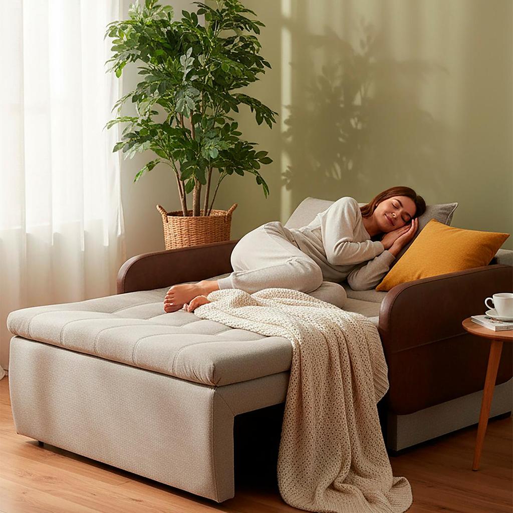 Sofá Cama 2 Lugares casal 1,30 mts Pompeia Sissy Matrix — imagen 2