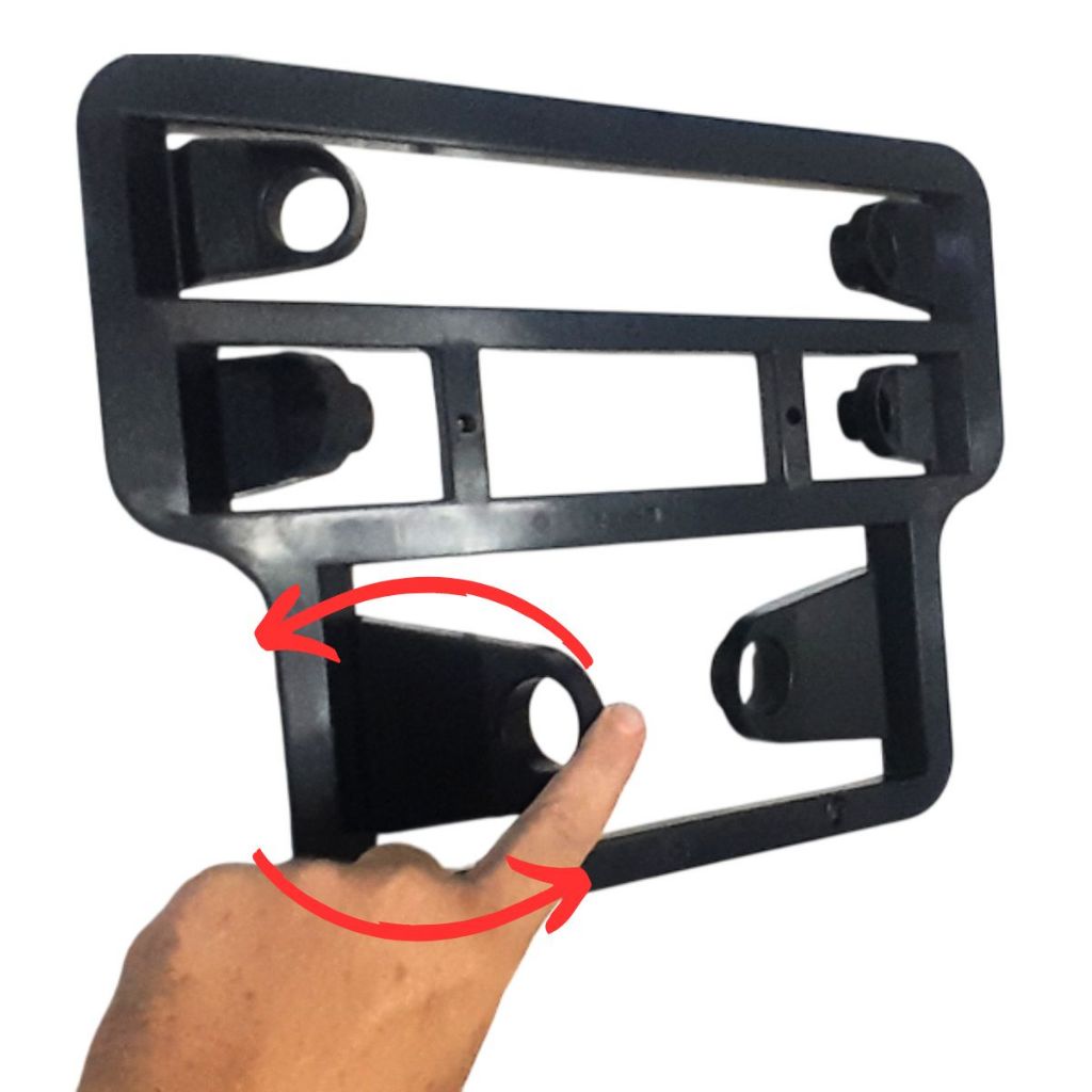 Porta Papel Toalha Triplo Suporte Preto Rolos Para Cozinha 4 em 1 — imagen 4