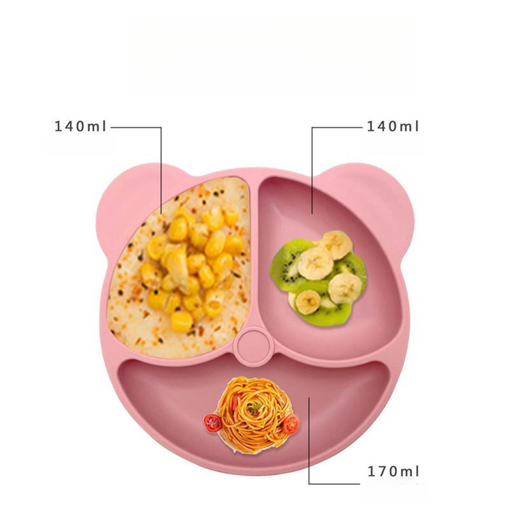 Kit Talheres bebê silicone 4/6/8 Peças Talheres Infantil Com Ventosa Canudo Colher Babador Garfo — imagen 4
