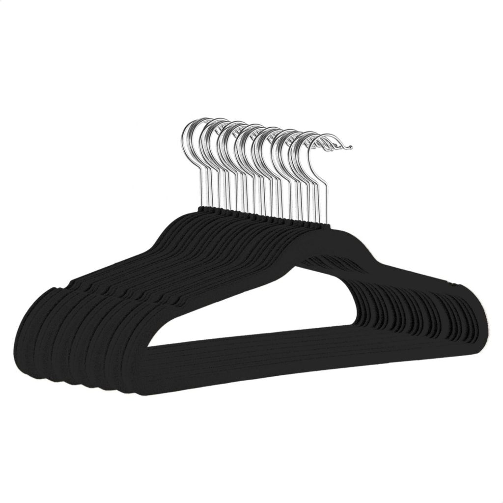 Kit Cabides Veludo Para Roupas Adulto 30 Unidades Fino Resistente — imagen 7
