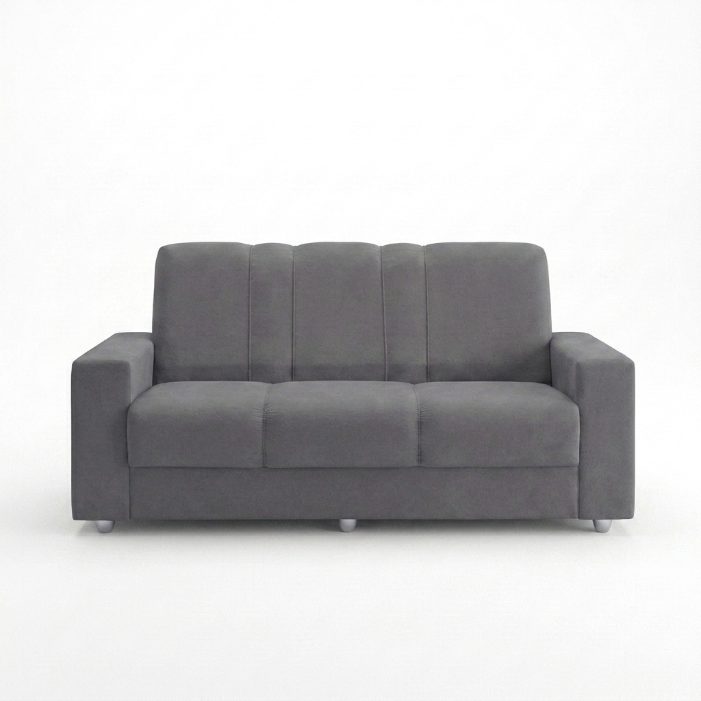 Sofá Roma 3 lugares Suede - Sofá Casa — imagen 6