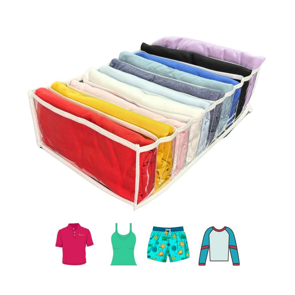 Kit Colmeia Organizadora de gavetas/Guarda Roupa P, M, G e GG - Maison Plus — imagen 5
