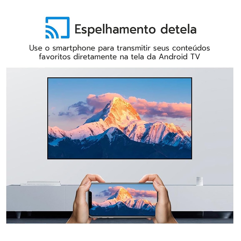 Smart TV 24/32 polegadas LED HD Wi-Fi TV 60Hz 32wdsnbx 100/240v Android 14 — imagen 7