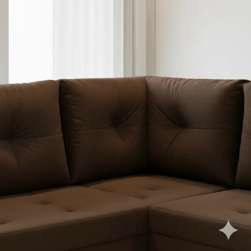 Sofá De Canto Lily Com Design Moderno E Aconchego — imagen 4