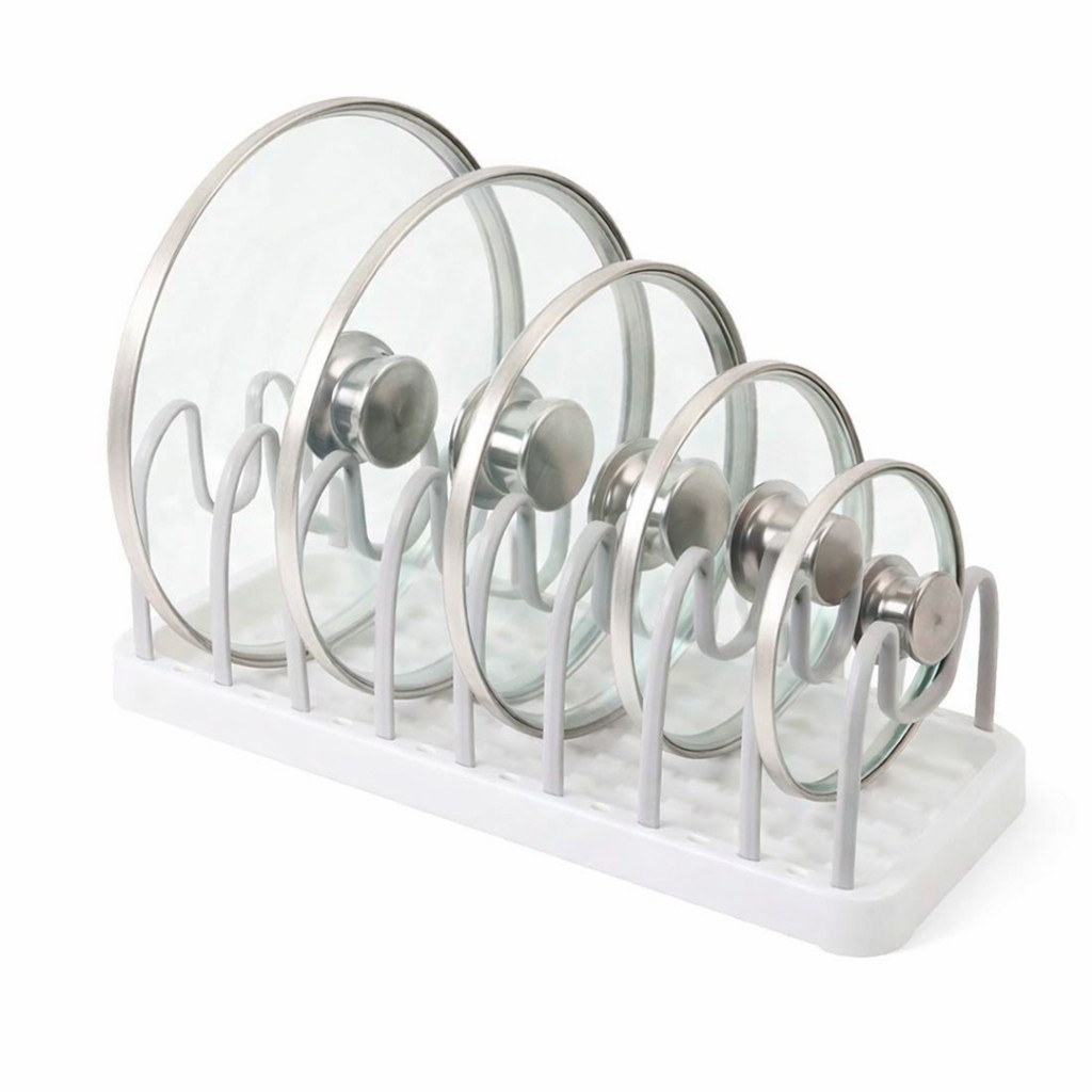 Porta Tampas de Panela Organizador Vertical para Bancada e Armário — imagen 8