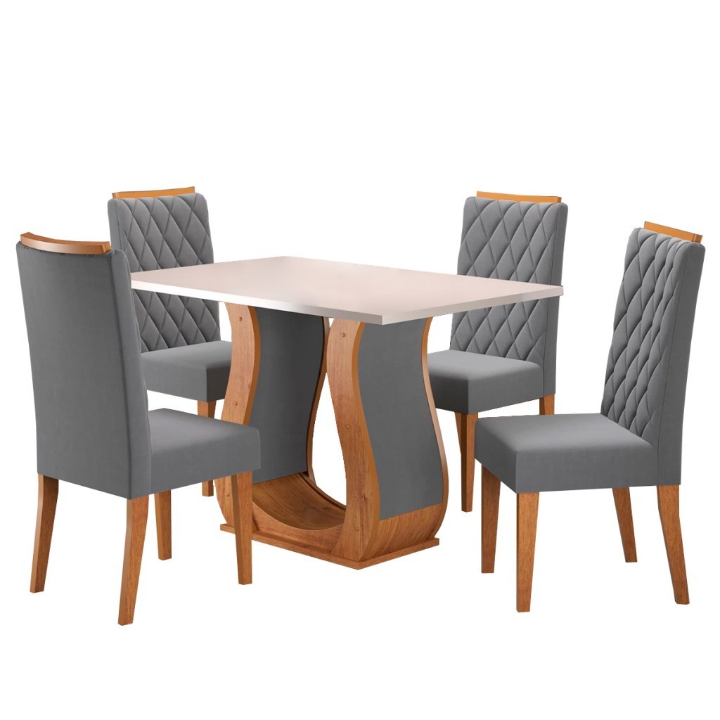 Mesa de Jantar 4 Lugares Los Angeles — imagen 6