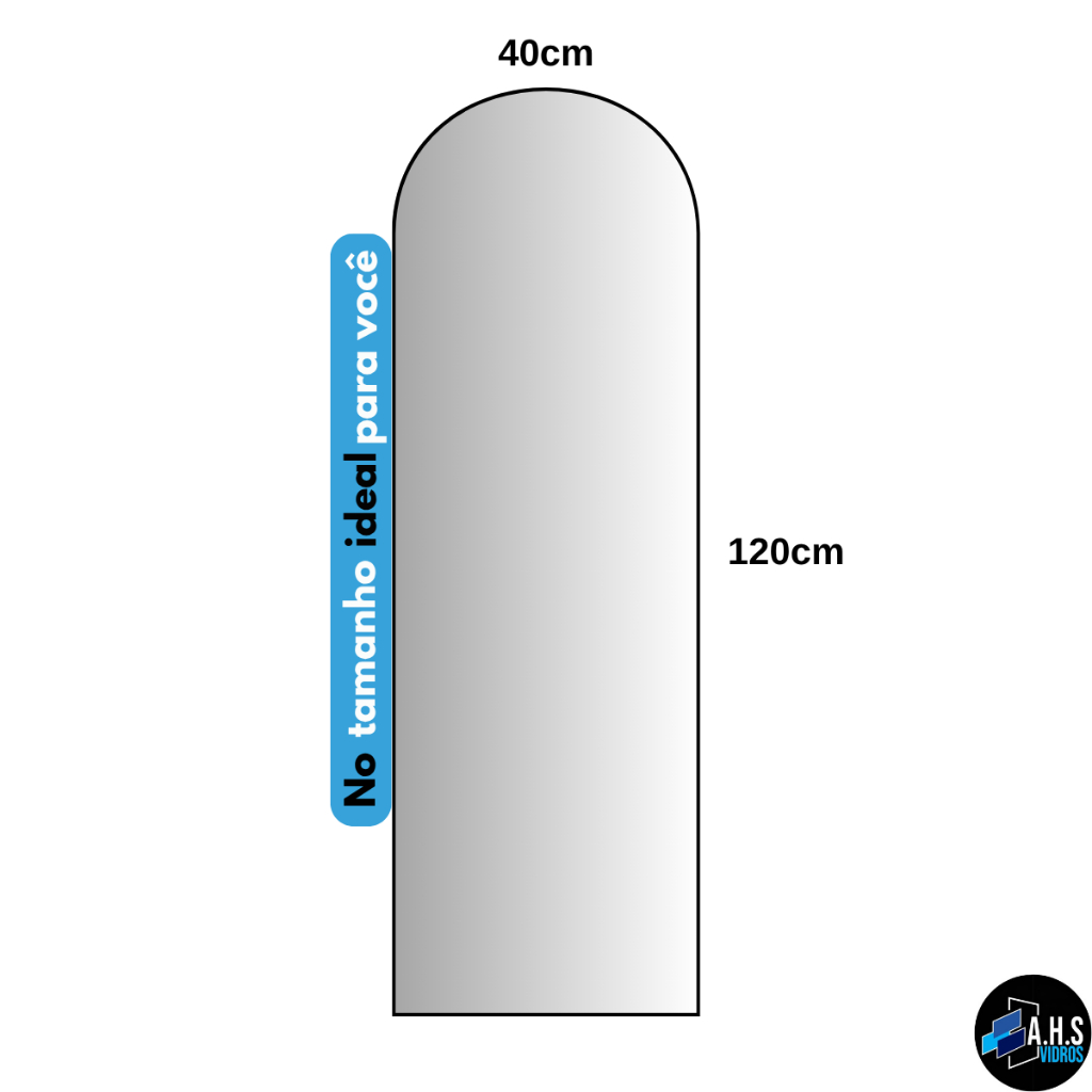 Espelho Corpo Inteiro 40cm x 110cm Grande De Chão Portal Moldura Couro Decoração Sala Loja Closet — imagen 8